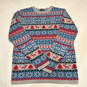 Wear it Forward Christmas Sweater not-so-ugly Crewneck Pullover Winter Sz Small